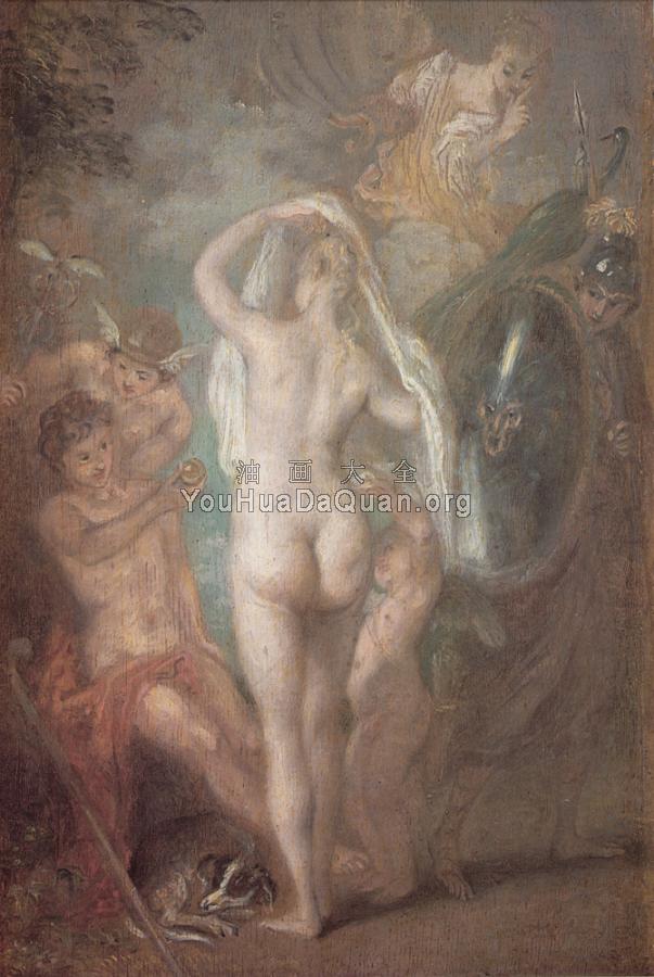 The Judgement of Paris - 让·安东尼·华托